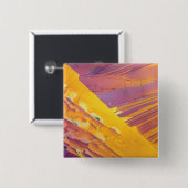 Oxalische Säure-Kristalle Button (Vorne & Hinten)