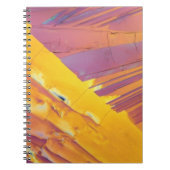 Oxalische Säure-Kristalle Notizblock (Vorderseite)