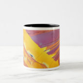 Oxalische Säure-Kristalle Zweifarbige Tasse (Mittel)