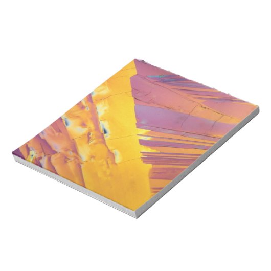 Oxalsäure-Kristalle Notizblock (Rotiert)