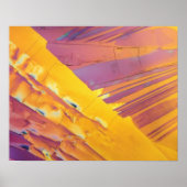 Oxalsäure-Kristalle Poster (Vorne)