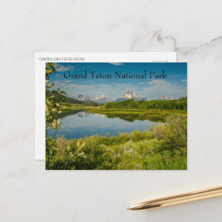 Oxbow Bend Grand Teton National Park Postkarte