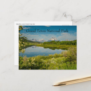 Oxbow Bend Grand Teton Nationalpark Postkarte