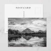 Oxbow Bend im Grand Teton Nationalpark Postkarte (Vorne/Hinten)