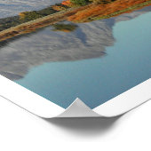 Oxbow Bend, Mount Moran Reflection, Grand Teton NP Poster (Ecke)