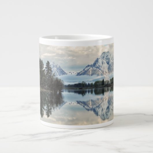 Oxbow Bend Reflection Jumbo-Tasse (Vorderseite)