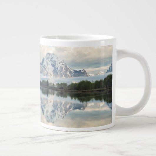 Oxbow Bend Reflection Jumbo-Tasse (Rechts)
