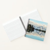 Oxbow Bend Reflection Notizblock (Innenseite)