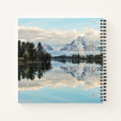 Oxbow Bend Reflection Notizblock (Rückseite)