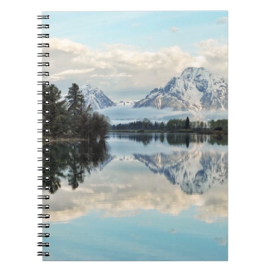 Oxbow Bend Reflection Notizblock (Vorderseite)