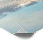 Oxbow Bend Reflection Poster (Ecke)