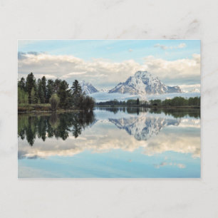 Oxbow Bend Reflection Postkarte