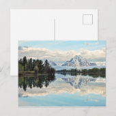 Oxbow Bend Reflection Postkarte (Vorne/Hinten)