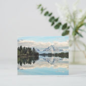 Oxbow Bend Reflection Postkarte (Stehend Vorderseite)