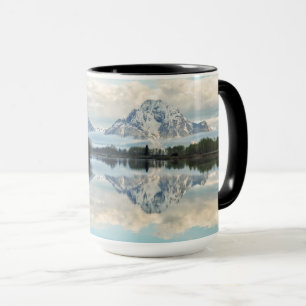 Oxbow Bend Reflection Tasse