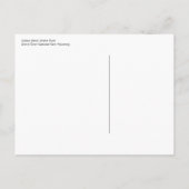 Oxbow Bend Snake River Grand Teton Nationalpark Postkarte (Rückseite)