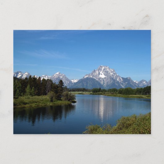 Oxbow Bend Snake River Grand Teton Nationalpark Postkarte (Vorderseite)