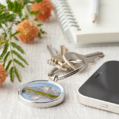 Oxbow Biegung Schlüsselanhänger (Seite)