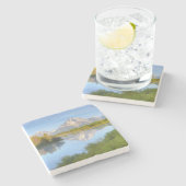 Oxbow Biegung Steinuntersetzer (Seitenansicht)