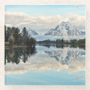 Oxbow Biegungs-Reflexion Glasuntersetzer