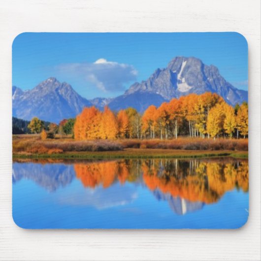 Oxbow Biegungs-Sonnenaufgang Mousepad (Vorne)