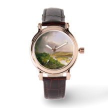 Oxbow River Seen vom Berg Holyoke, Massachusetts