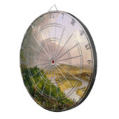 Oxbow River Seen vom Berg Holyoke, Massachusetts Dartscheibe (Vorderseite rechts)