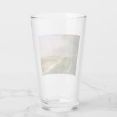 Oxbow River Seen vom Berg Holyoke, Massachusetts Glas (Rückseite)