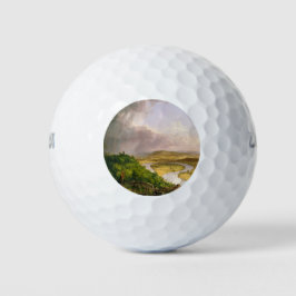 Oxbow River Seen vom Berg Holyoke, Massachusetts Golfball