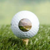 Oxbow River Seen vom Berg Holyoke, Massachusetts Golfball (Insitu T-Shirt)