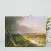 Oxbow River Seen vom Berg Holyoke, Massachusetts Karte (Stehend Vorderseite)