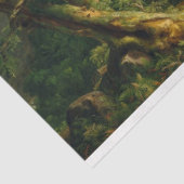 Oxbow River Seen vom Berg Holyoke, Massachusetts Seidenpapier (Ausschnitt)