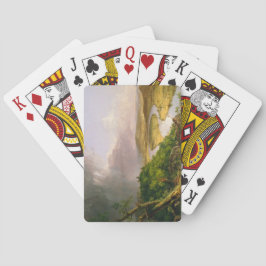 Oxbow River Seen vom Berg Holyoke, Massachusetts Spielkarten