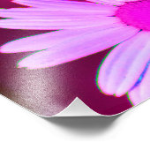 Oxeye Daisy Meadow Pop Art Style Fotodruck (Ecke)