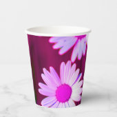 Oxeye Daisy Meadow Pop Art Style Pappbecher (Vorderseite)