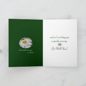 Oxeye Daisy Wildflower Floral Items Having Surgery Karte (Innenseite)