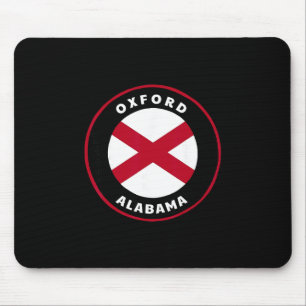 Oxford Alabama Al Staatsflagge Abzeichen Urlaub Mousepad