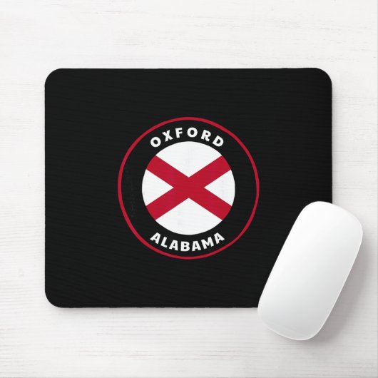 Oxford Alama Al State Flag Dge Vacation Mousepad (Mit Mouse)