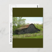 OXFORD, ARKANSAS POSTKARTE (Vorne/Hinten)