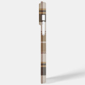 Oxford Black und Tan Kariert Case-Mate iPhone Hülle (Rückseite / Links)