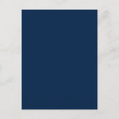 Oxford Blue Custom Postcard Template Postkarte (Vorderseite)