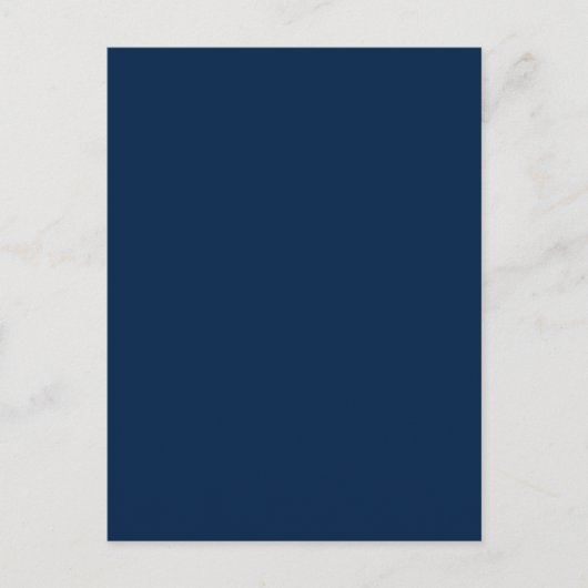 Oxford Blue Custom Postcard Template Postkarte (Vorderseite)