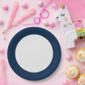 Oxford Blue Rim Paper Teller - individuell anpassb (Party)