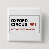 Oxford Circus Button (Vorderseite)