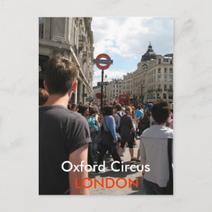 Oxford Circus London UK Postkarte
