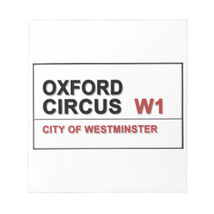 Oxford Circus Notizblock