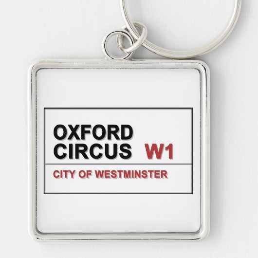Oxford Circus Schlüsselanhänger (Vorne)