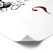 Oxford Comma ist nicht mit Retro Ladys zu vergleic Poster (Ecke)