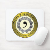 Oxford Comma Society Mousepad (Mit Mouse)