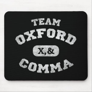 Oxford Comma Team 819 Mousepad